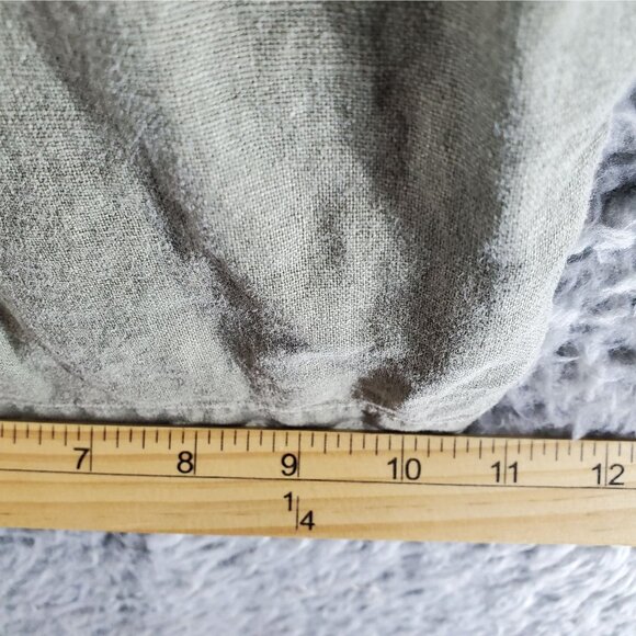 Universal Thread Jumpsuit Womens Medium Green Utility Pockets Linen Blend - Picture 6 of 9